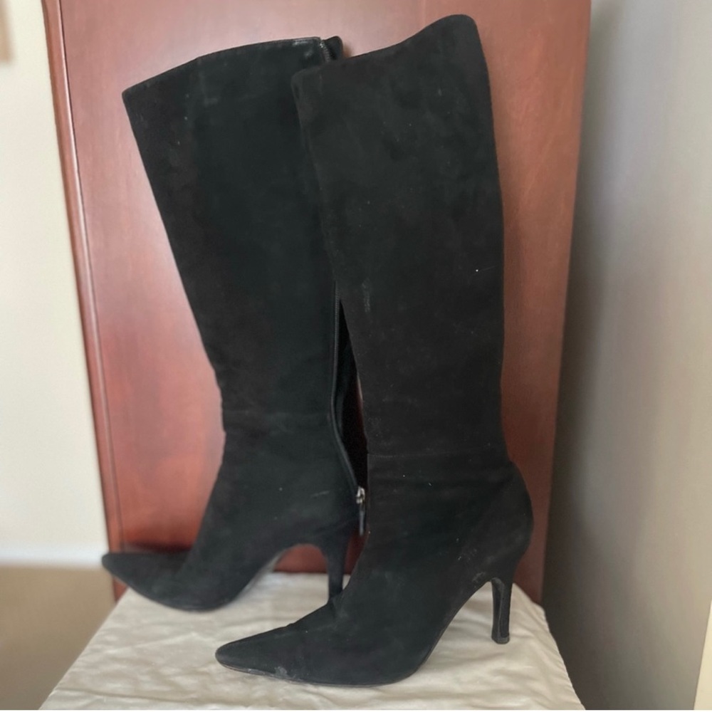 gucci suede boots